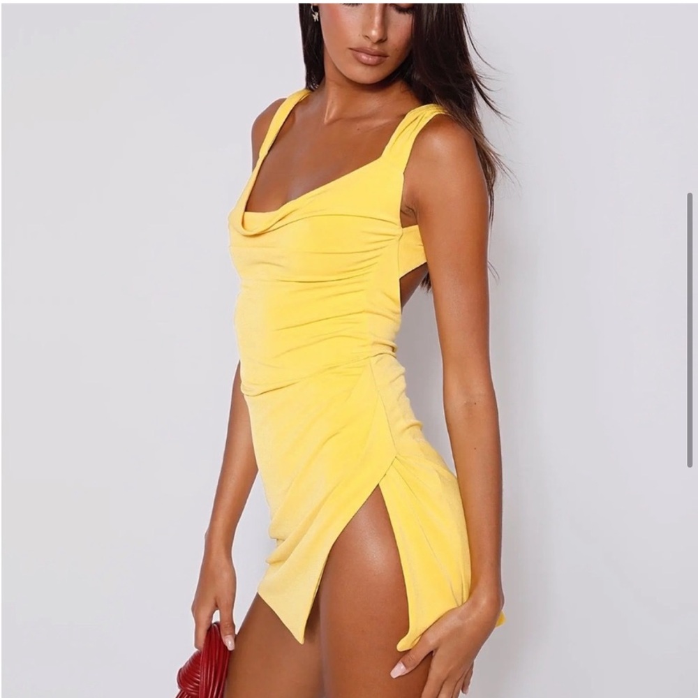 Tiger Mist Joslin Dress Yellow XS